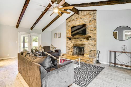 Wichita Falls House | 2 Mi to Lake Home with Game Room, Pool and Fast WiFi!