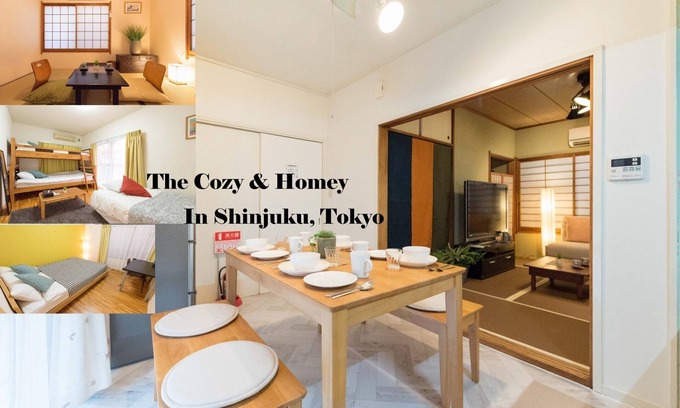 Hyakunincho House | 2 mins SHINJUKU Modern 3 Bedrooms10 people1AA15 - Smile/Shinjuku-ku Tokyo