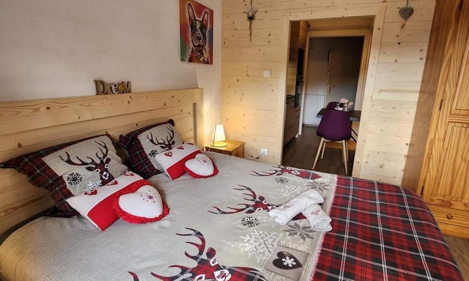 Ventron Apartment | 2-person "Myosotis" gite with SPA in the residence