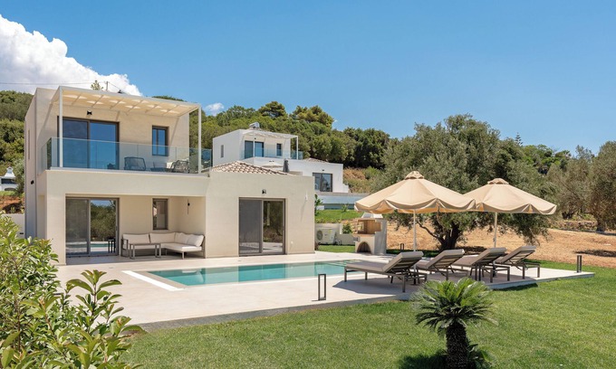 Minia Villa | 200m to the beach | brand new 2024 | Villa Erato - Elysian Villas