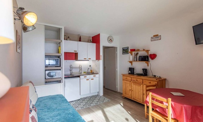 La Mongie Apartment | 25 m² Studio flat ∙ 1 bedroom ∙ 4 guests