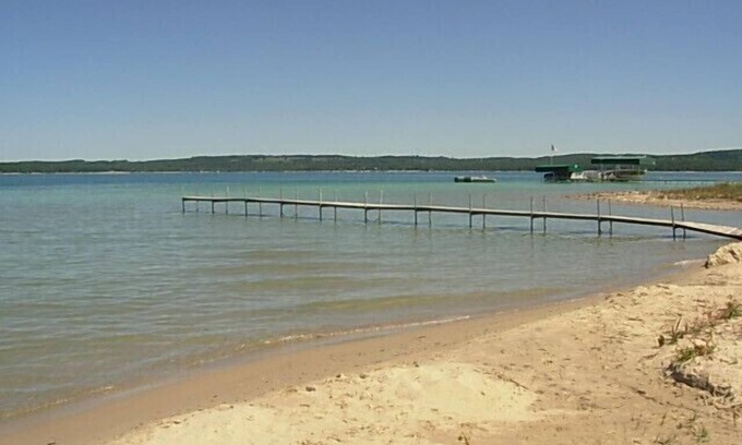 East Jordan Cottage | 250 feet of sandy beach on Lake Charlevoix