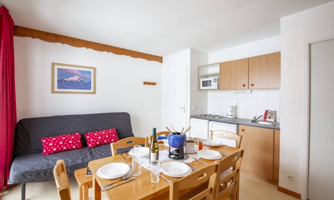 Termignon Apartment | 27 m² Apartment ∙ 1 bedroom ∙ 6 guests