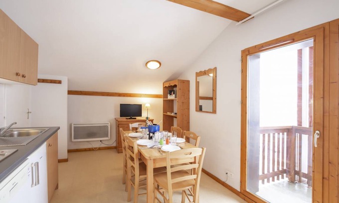 Termignon Apartment | 27 m² Apartment ∙ 1 bedroom ∙ 6 guests