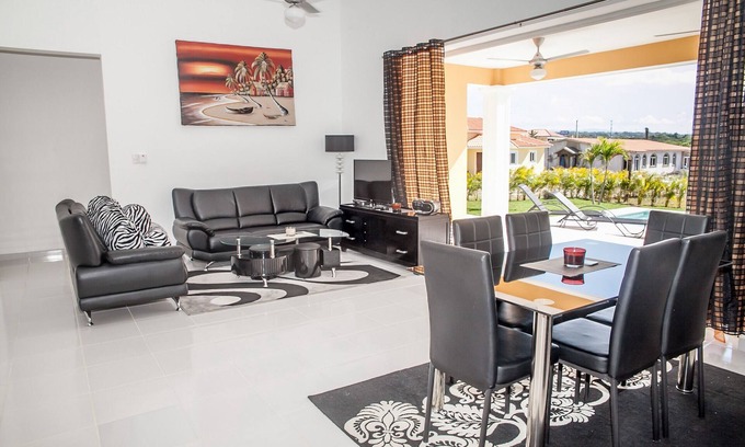 Sosua Villa | 2BD Guest-friendly villa in beachfront resort with tennis/basket/gym!