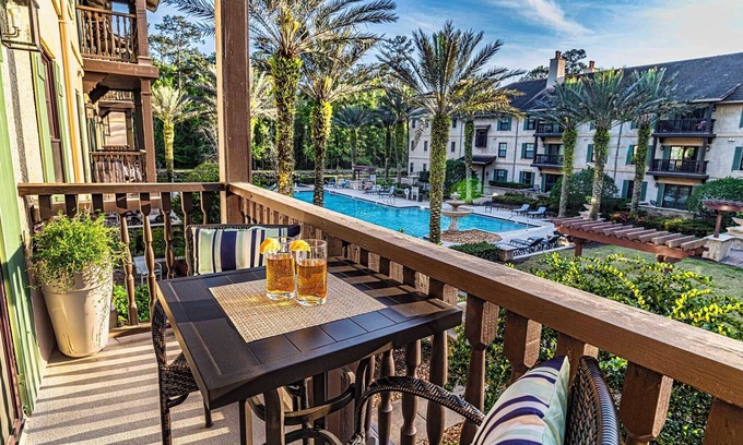 St. Augustine Condo | 2BR Pool front view- no carpet- balcony- near historic district & beaches