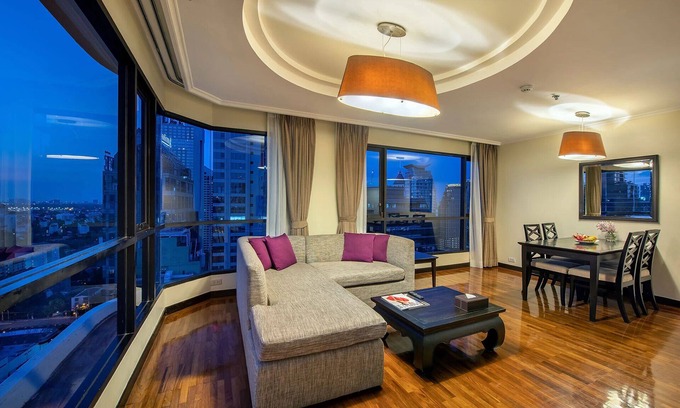 Lumphini Condo | 2BR Siam Penthouse/Lumpini City view/Monthly