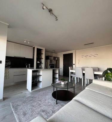 La Cisterna Apartment | 2D-2B 5 personas, Vista Cordillera, 63m2, parking, AC, Calefaccion