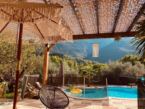Puget-Theniers Apartment | 2P au coeur des montagnes avec piscine chauffée
