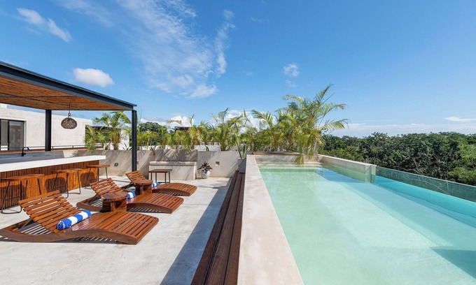 Tulum Apartment | 3 Bd Panoramic Penthouse