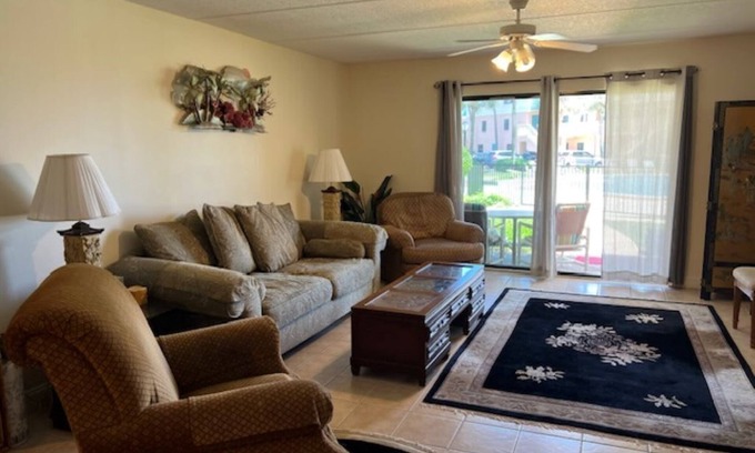 Butler Beach Condo | 3 BR Poolside & just steps to the Beach! Unit 418