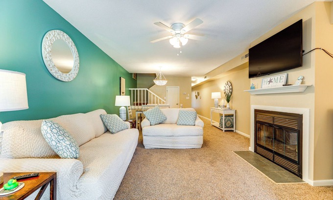 Selbyville House | 3 Mi to Fenwick Island & Beach: Family Townhome