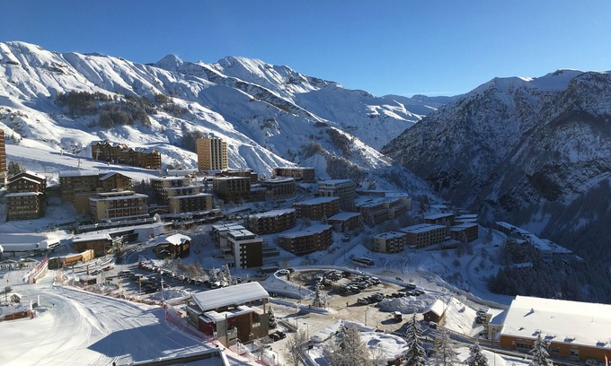 Orcieres-Merlette Apartment | 3 P. Spacious Completely renovated. Breathtaking view - Ski on foot 50 m