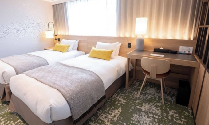 Mito Hotel | 3 people use nonsmoking Deluxe Twin Room Reno/Mito Ibaraki