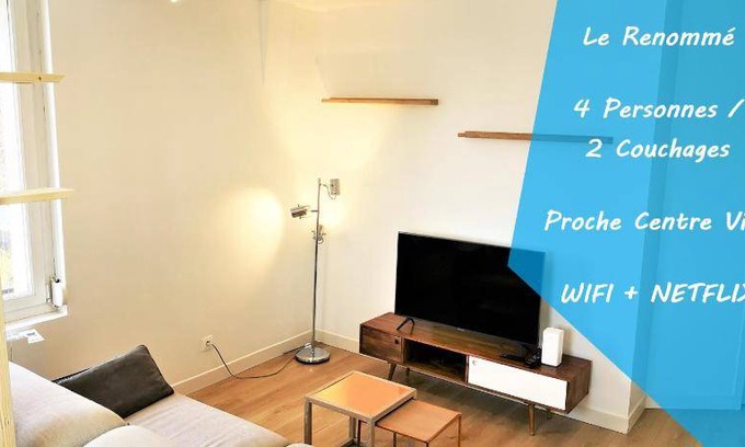 Soissons Apartment | 30 m² Apartment ∙ 1 bedroom ∙ 4 guests