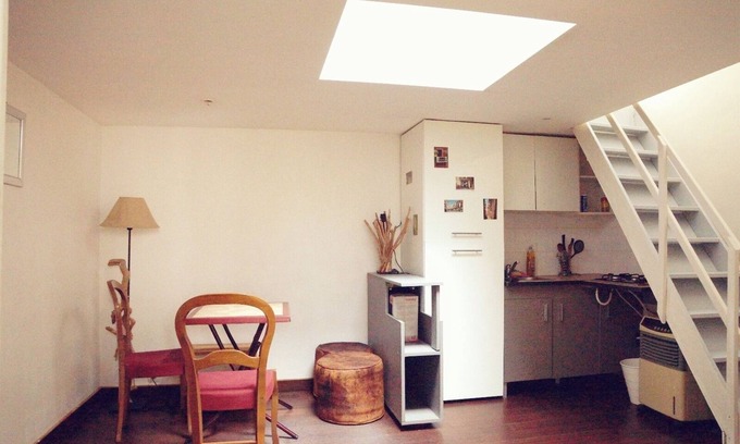 Cachan Apartment | 30 m² duplex studio, 2 people, 20-30 min from Paris