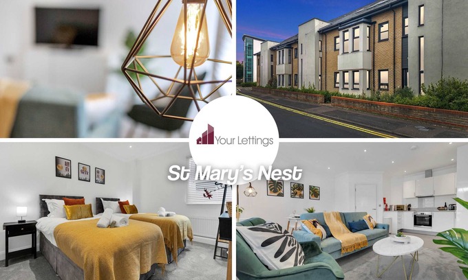 Huntingdon Apartment | 30% Monthly Discount | Long-Stay | St. Mary's Nest