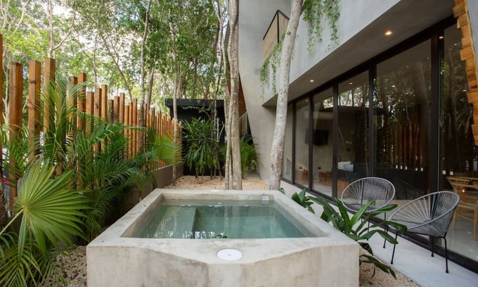 Tulum Condo | 301 · ★Boho Chic Garden Condo w/own plunge pool - ARBA★