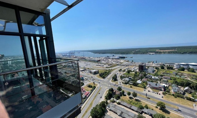 Klaipeda Apartment | 34 floor at the top of the Baltic