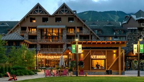Stowe Area Resort | 374 Lodge At Spruce Peak Ski In Ski In Ski Out King Studio By Stowe Mountain Rentals