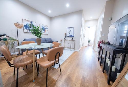 Central Park North Apartment | 3BR apt two blocks to Central Park elevator, laundry, virtual doorman