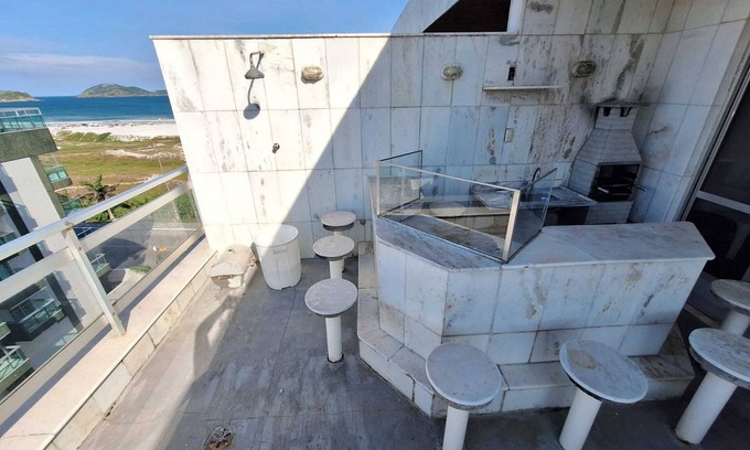 Algodoal Apartment | 4 bedroom penthouse with sea view, Forte Cabo Frio beach