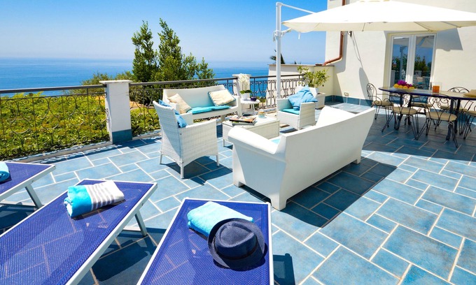 Conca dei Marini Villa | 4 bedrooms Villa with amazing Terrace 10 mins away from the Beach