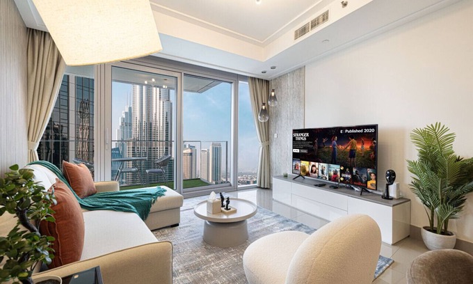 Downtown Dubai Apartment | 4 BR Burj Khalifa View | Dubai Mall | Opera Grand