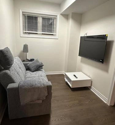 Ajax Apartment | 4 Guests, 2 bedrooms, 2 queen beds basement apartment in Ajax