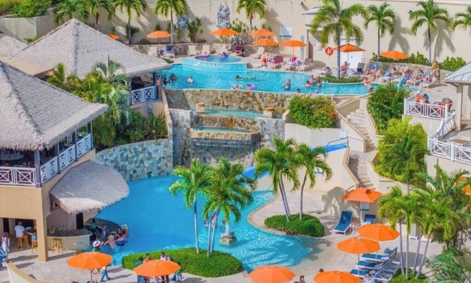 Scrub Island Apartment | 4 Island Rooms Near Beach with Balcony and Stunning Tropical Ocean Views