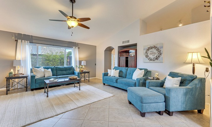 East Mesa House | 4 Mi to Salt River: Mesa Home w/Private Patio