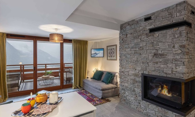Chatel Apartment | 4-person flat - fireplace, close to the centre and slopes