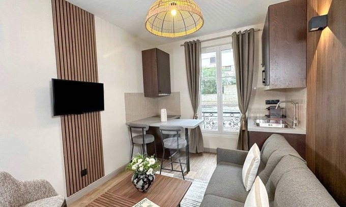 Butte-aux-Cailles Apartment | 40 m² Apartment ∙ 2 bedrooms ∙ 5 guests