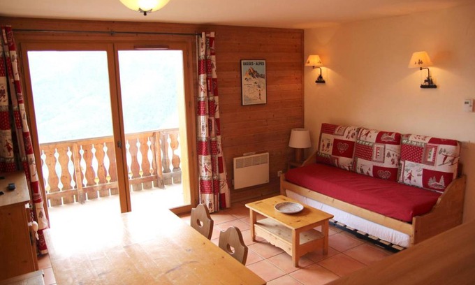 Pra Loup Apartment | 40 m² Apartment ∙ 1 bedroom ∙ 6 guests