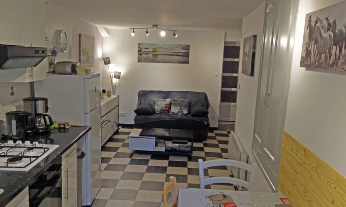 Vals-les-Bains Apartment | 40 m² gîte rental for 2 to 4 people