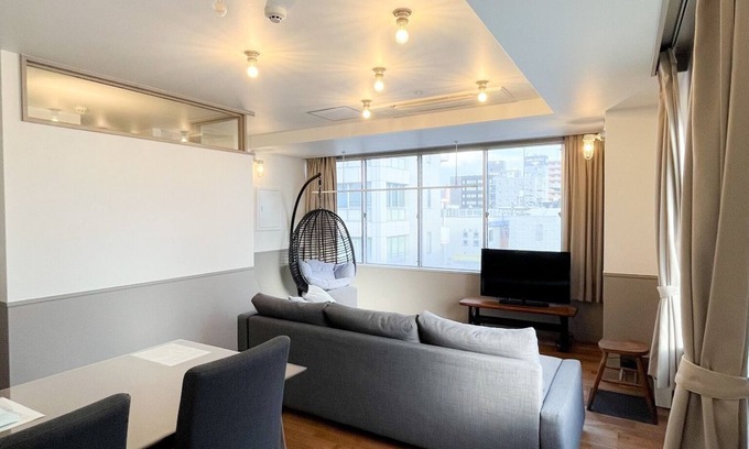 Kawara Machi Apartment | 402 50 standard room with kitchen accommodates/Takamatsu Kagawa