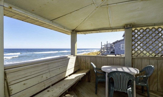 Kitty Hawk Cottage | 4025 Neaptide * Oceanfront * Walk to Food & Shops