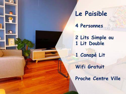 Soissons Apartment | 46 m² Apartment ∙ 1 bedroom ∙ 4 guests