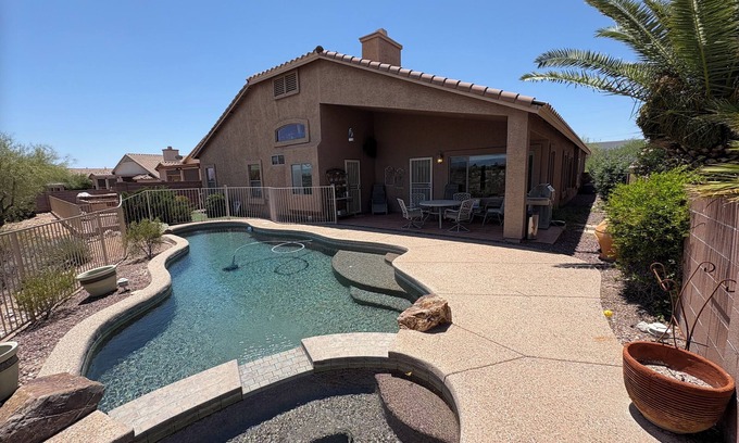Serenidad House | 4BR/2.5BA with Pool, Grill & Stunning Mountain Views - Catalina Foothills Tucson