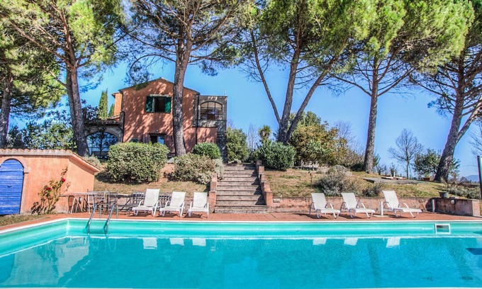 Amelia Villa | 5 bedroom house with private pool at 7km from village in southern Umbria