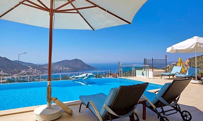 Kalkan Villa | 5 bedroom Villa, sleeps 10 with Pool, Air Con and FREE WiFi
