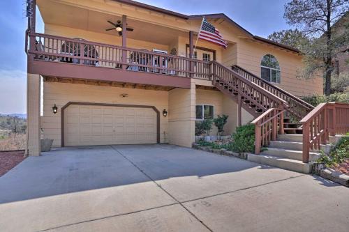 Yavapai Hills House | 5 Mi to Dtwn Prescott Home with Deck and Mtn Views
