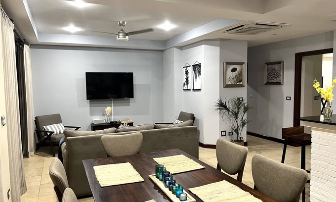 Playa Langosta Condo | 5 mins to beach! Spacious 2bd/2ba condo with resort style pool! 24/7 Security.