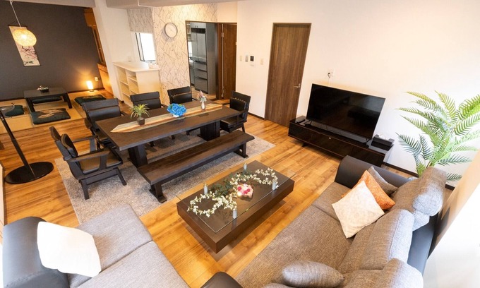 Konohana Apartment | 5 minutes to USJ VIP class 130m 3 bathrooms 5 bedrooms Direct access from airport Nearest - CRResidence Nishikujyo702/Osaka Ōsaka