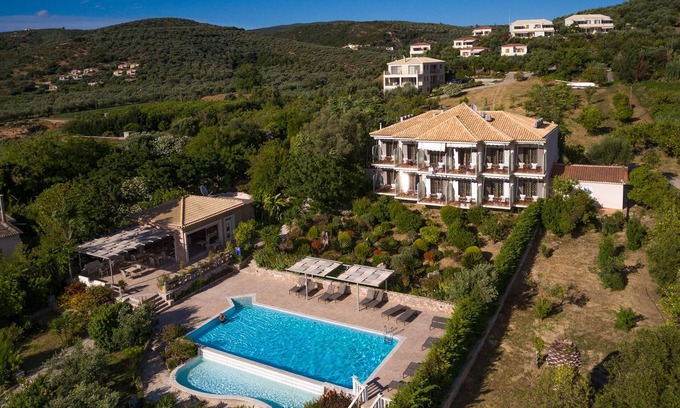 Gialova Apartment | 5 minutes walk from beach cozy Studio w/pool and views of Navarino Bay.