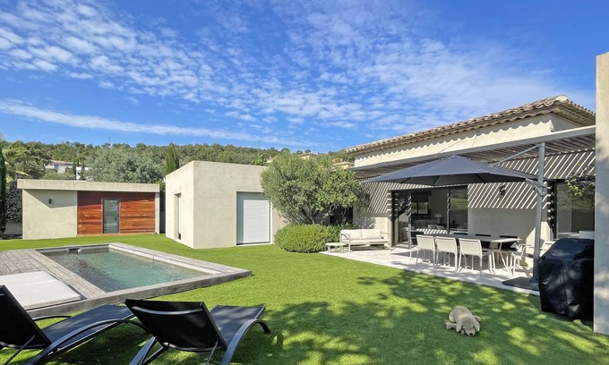Les Restanques Villa | 5-star adorable property with modern and tasteful interior