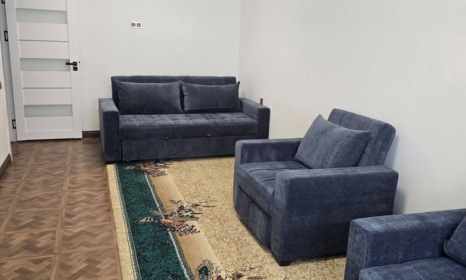 Samarkand Apartment | 5 star level,cozy 1-bedroom apartment with fast internet,after Full update