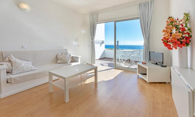 Solana del Matorral Apartment | 500 m spiaggia, vista oceano, ultimo piano, Wi-Fi, aria condizionata