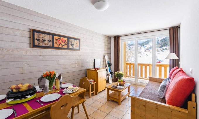 Les Angles Apartment | 50m from ski slopes, tv, 40-47m², Les Angles