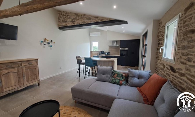 Andouque House | 58 m² Gîte ∙ 1 bedroom ∙ 2 guests
